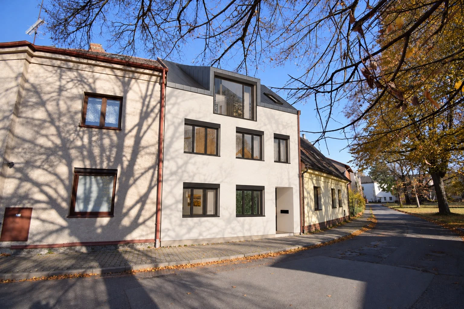 Reálná fotografie viladomu Rezidence U Betléma v Hálkově ulici v Hlinsku